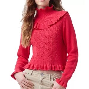 French Connection Kamillia Mozart Cotton Sweater, Size L